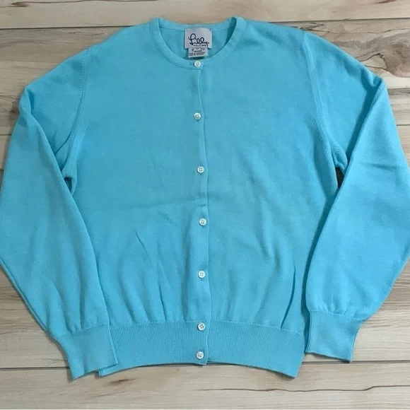 Lilly Pulitzer vintage Cardigan Size M - Picture 3 of 4